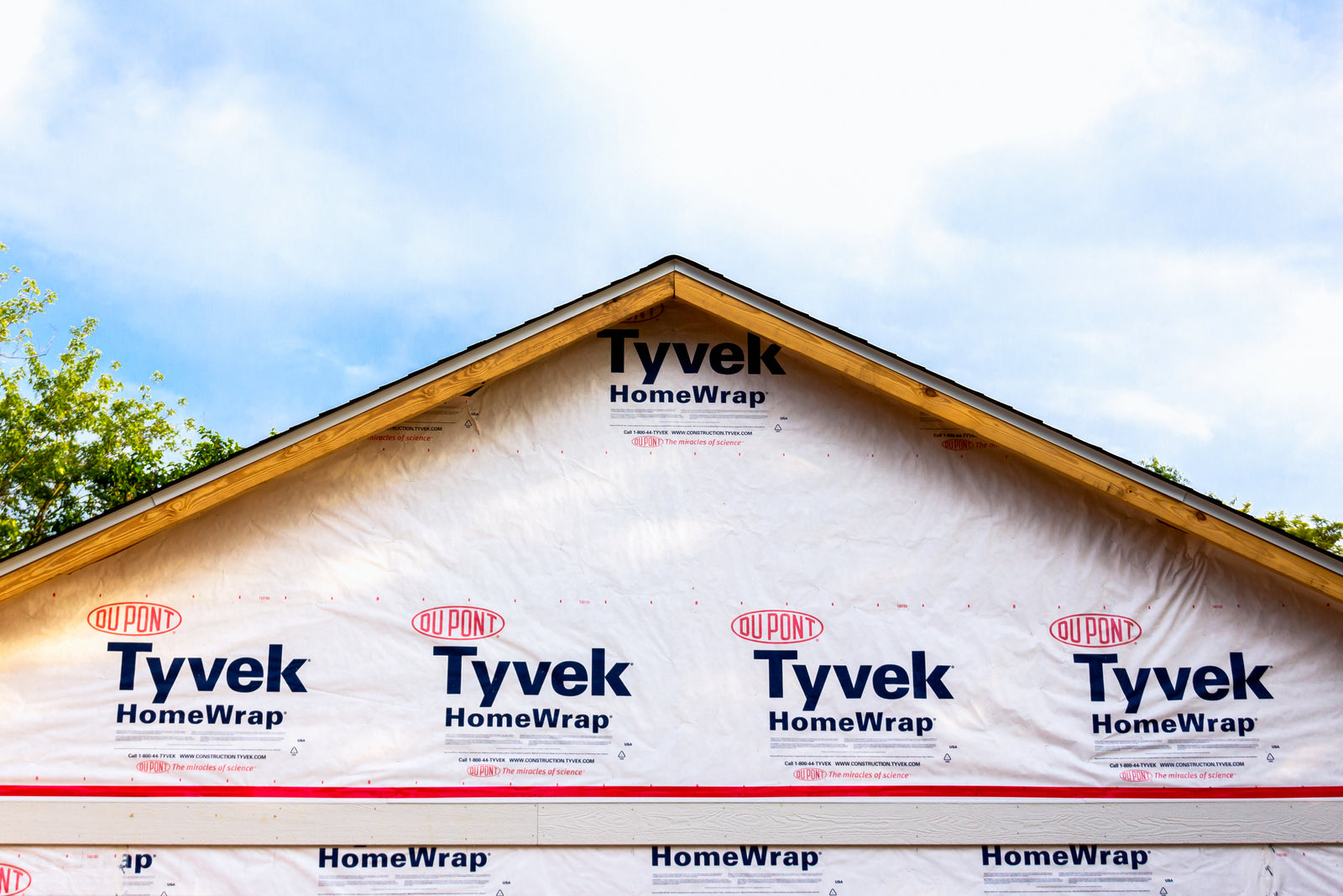 TYVEK HOUSEWRAP IN BUILDING