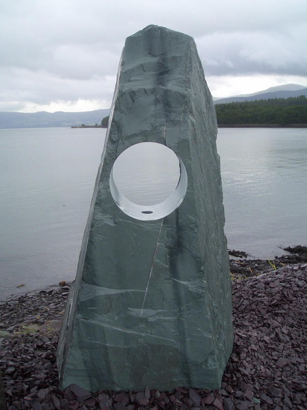 Drilled Slate Hollolith 600mm (2ft) (Hollolith)