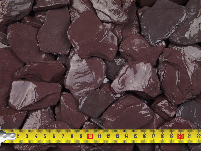 Plum Slate Chippings 40mm (25 Maxi Bags)