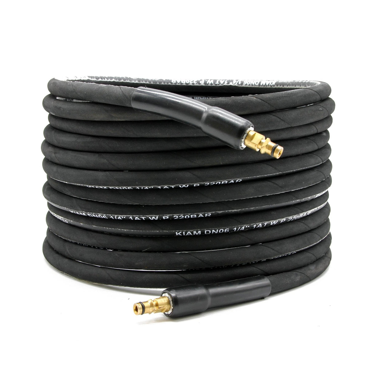 10m Karcher Click Bayonet - Click Bayonet Heavy Duty Rubber K series Hose - Armstrong Cheshire