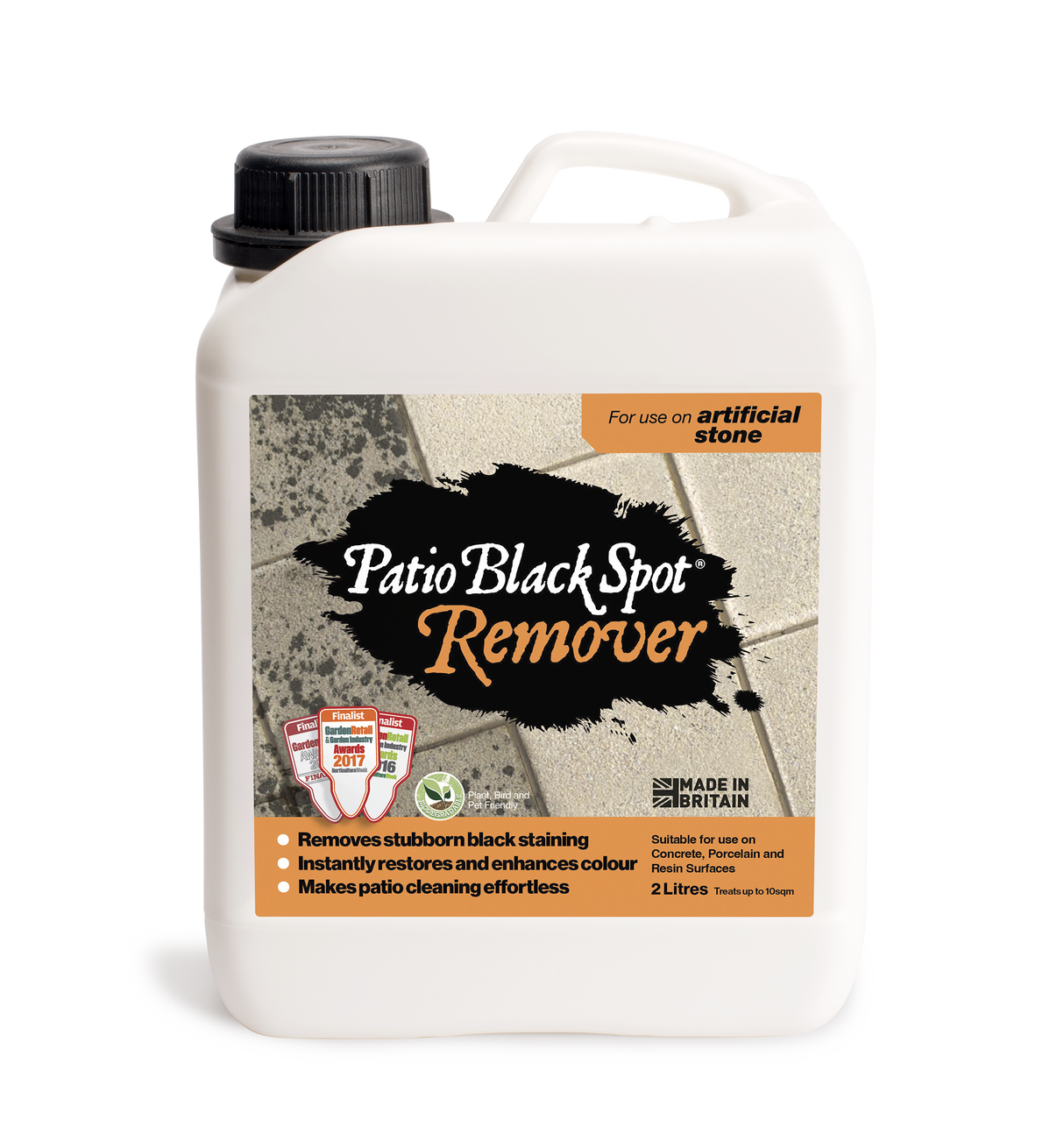 Patio Black Spot Remover For Artificial Stone 2L