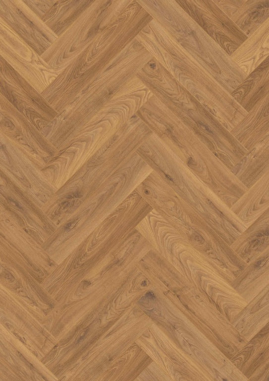 Kronospan Herringbone Firebrand Oak Laminate Flooring (0.87m2)