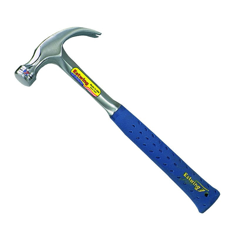 Estwing Curved Claw Hammer - Blue Vinyl Handle