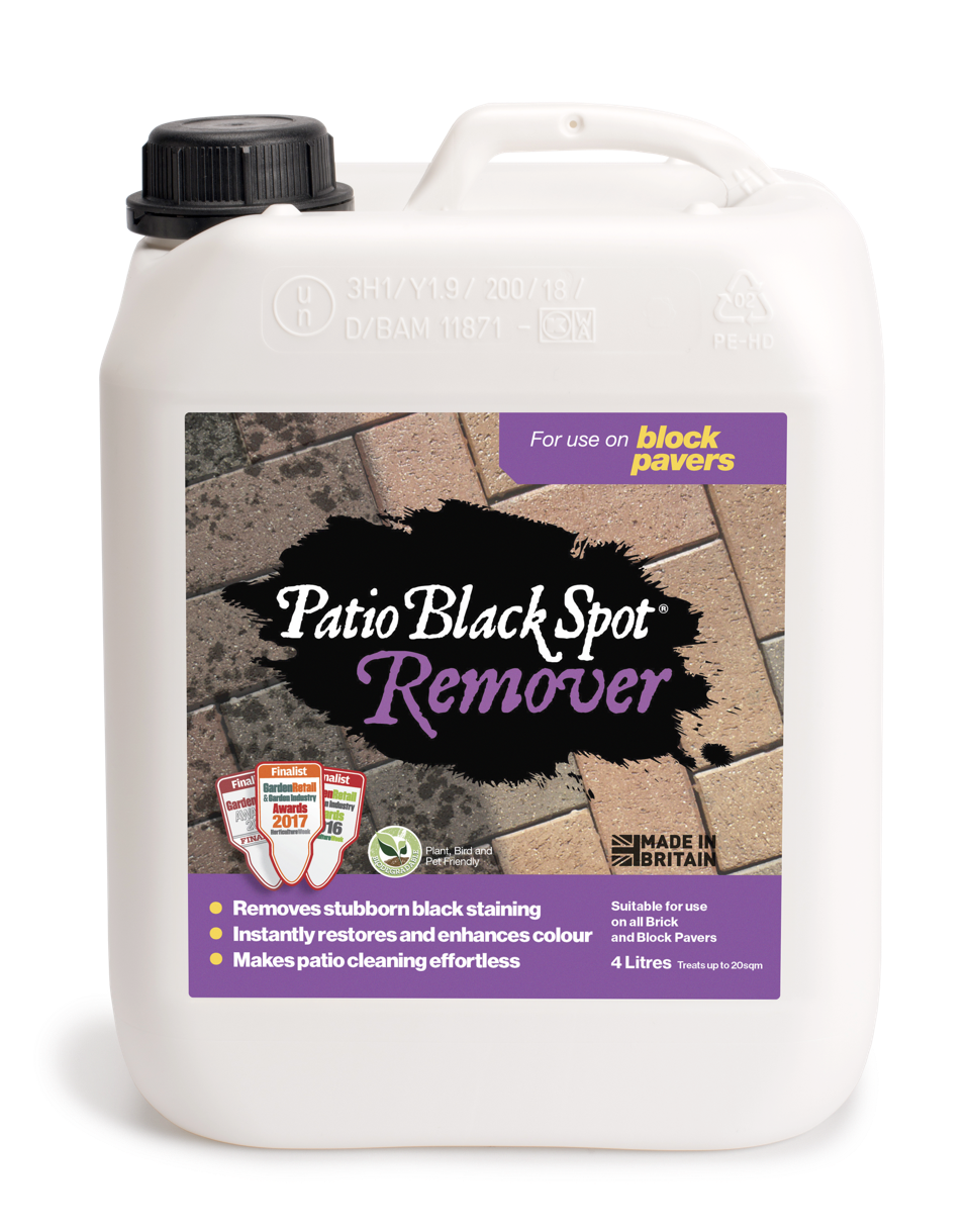 Patio Black Spot Remover For Block Paving 4L