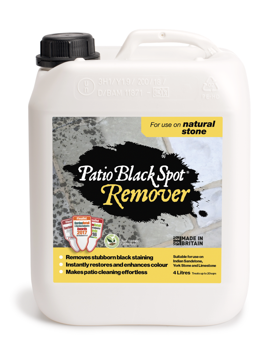 Patio Black Spot Remover For Natural Stone 4L