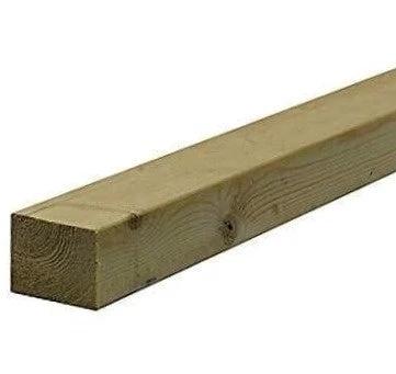 4x3 Treated Timber Wallplate (70x95mm) C16 Graded - Armstrong Cheshire