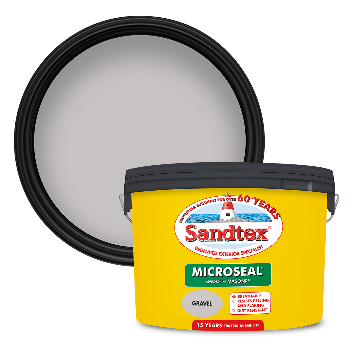 Sandtex-MasonryPaint-Microseal-Smooth-15Year-Weatherproof-Exterior-Wall-Paint-French-Grey-5L