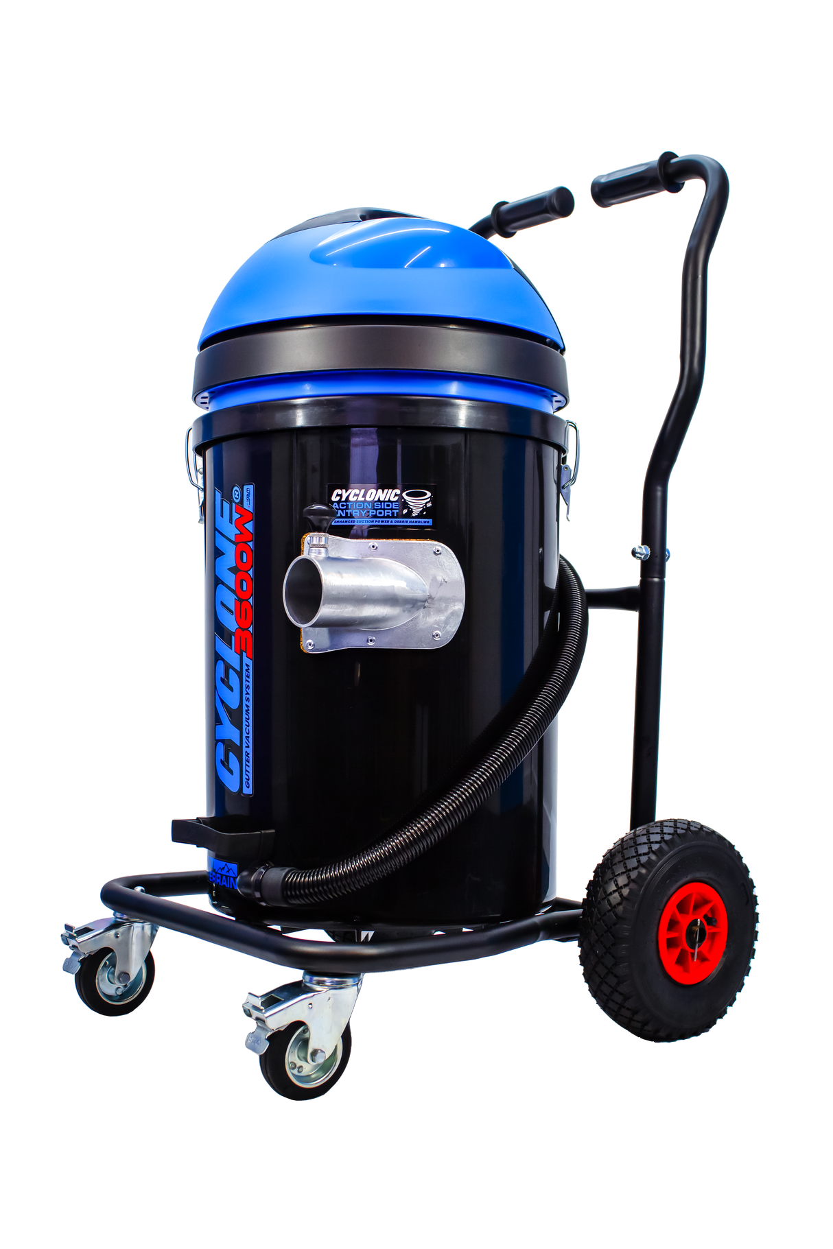 Kiam CYCLONE® All Terrain Gutter Vacuum System 3600W 76L Polypropylene (Black)