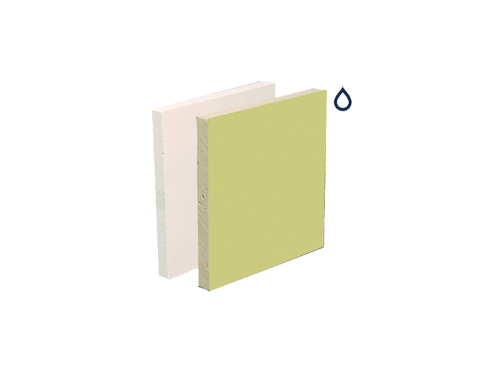 Gyproc Fire Rated Plasterboard Tilebacker board 2400x1200x12.5mm