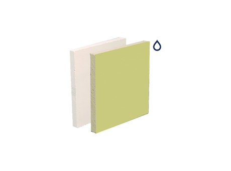 Gyproc Fire Rated Plasterboard Tilebacker board 2400x1200x12.5mm
