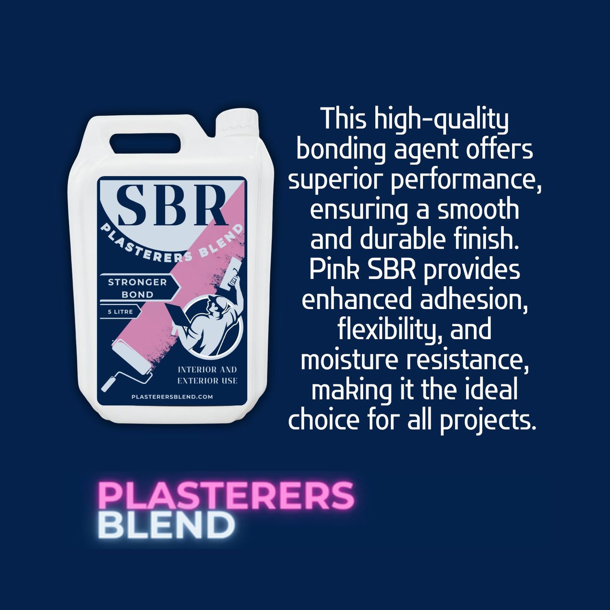 CLEAR 5 Litres Plasterers Blend SBR