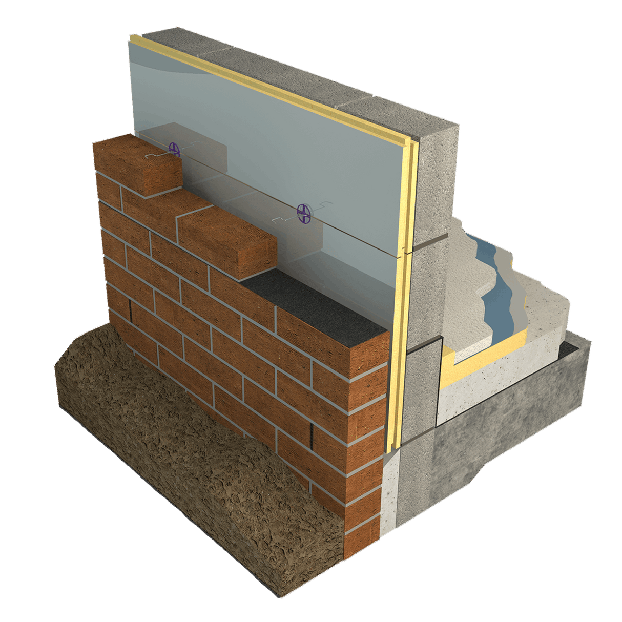 EcoTherm Eco-Cavity Full Fill Cavity Wall Insulation (1200mm x 450mm)