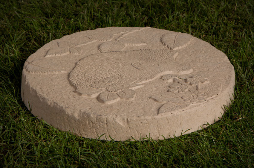 Garden Friends Hedgehog Stepping Stone Featured image on Grass