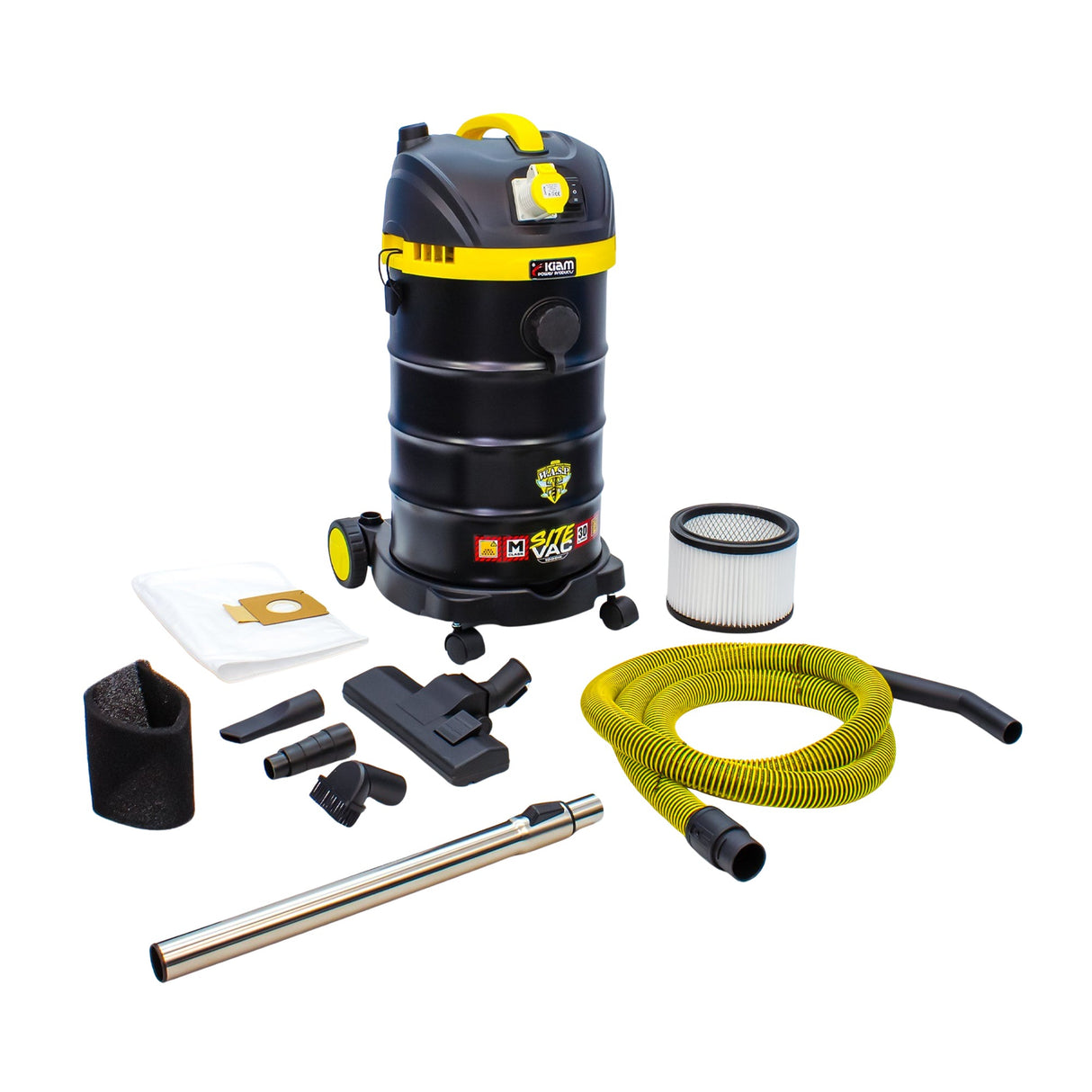 Kiam SiteVac 110V M-Class 1000W Vacuum Cleaner 30L W.A.S.P