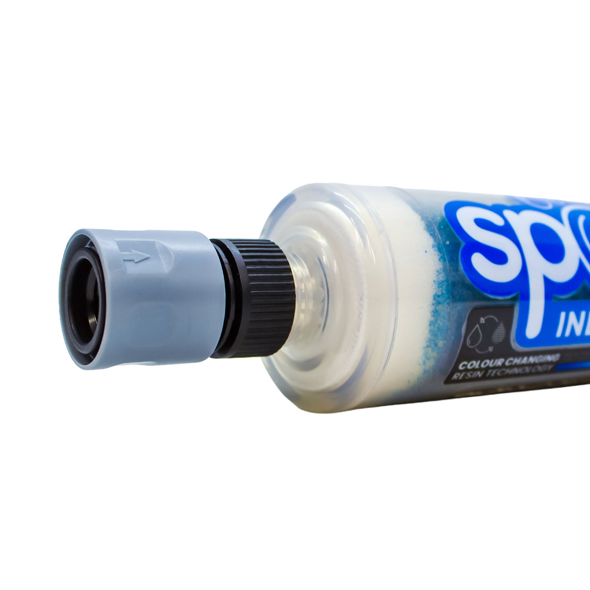 Spotless Inline Water Filter. Colour Changing DI-Resin - New Improved Formula