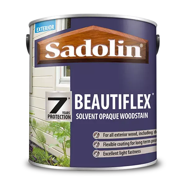 Sadolin Beautiflex Solvent Opaque Woodstain
