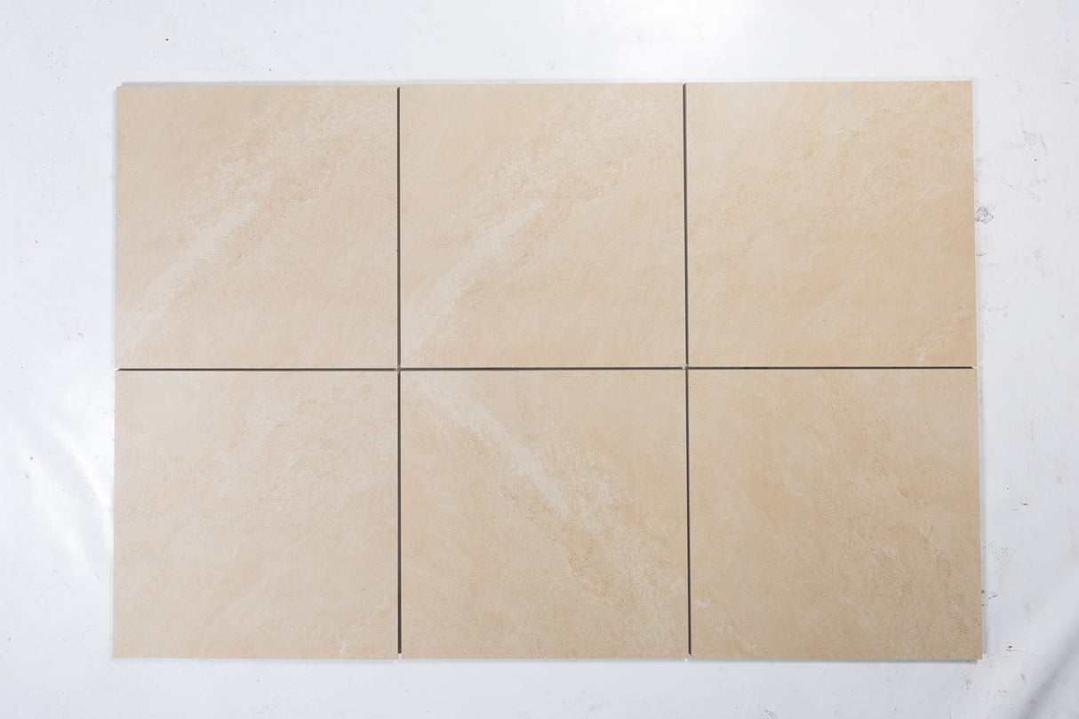 Luzia Porcelain Paving  Polar Ivory Outdoor Tiles