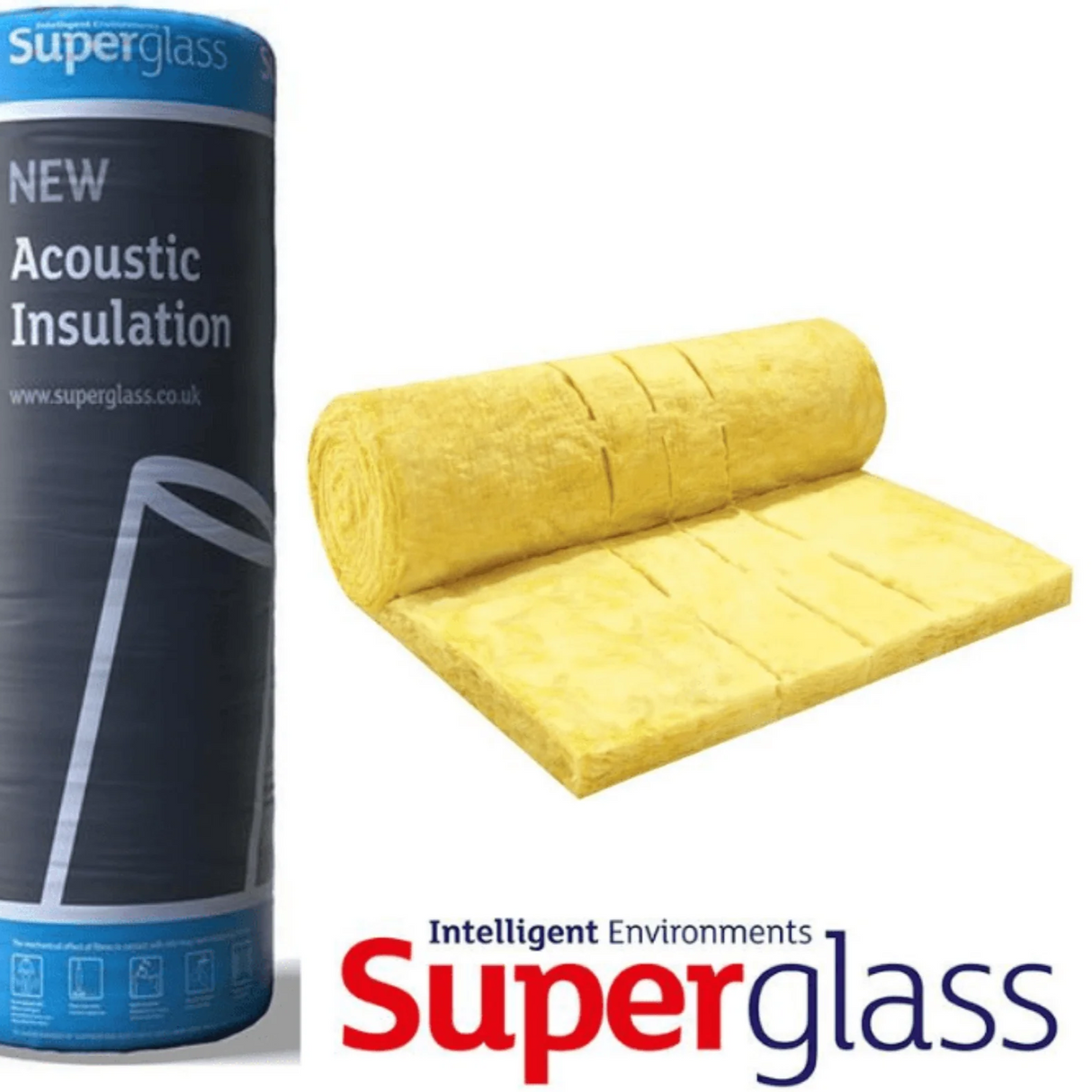 Superglass 60mm Multi Acoustic Partition APR Insulation Roll 13.5 m2 per Pack