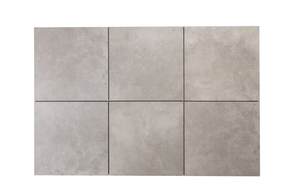 Luzia Porcelain Paving  Terra Grey Outdoor Tiles