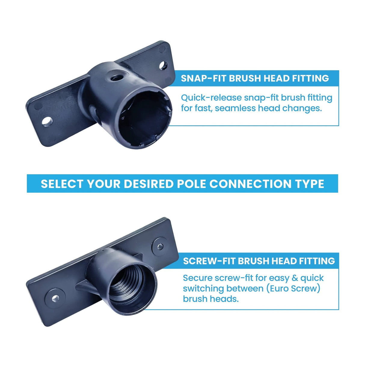 Aquaspray 26cm Inner Boars Hair + Outer DuPont Bristles Brush Head - Armstrong Cheshire