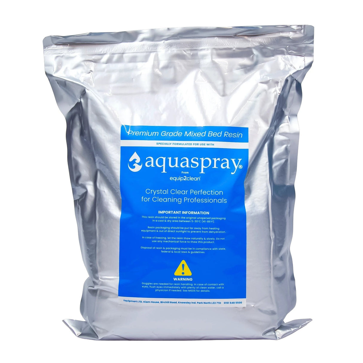 Aquaspray Mixed Bed Resin De-Ionising ion Exchange Resin / DI Resin For Reverse Osmosis, Window Cleaning - Armstrong Cheshire