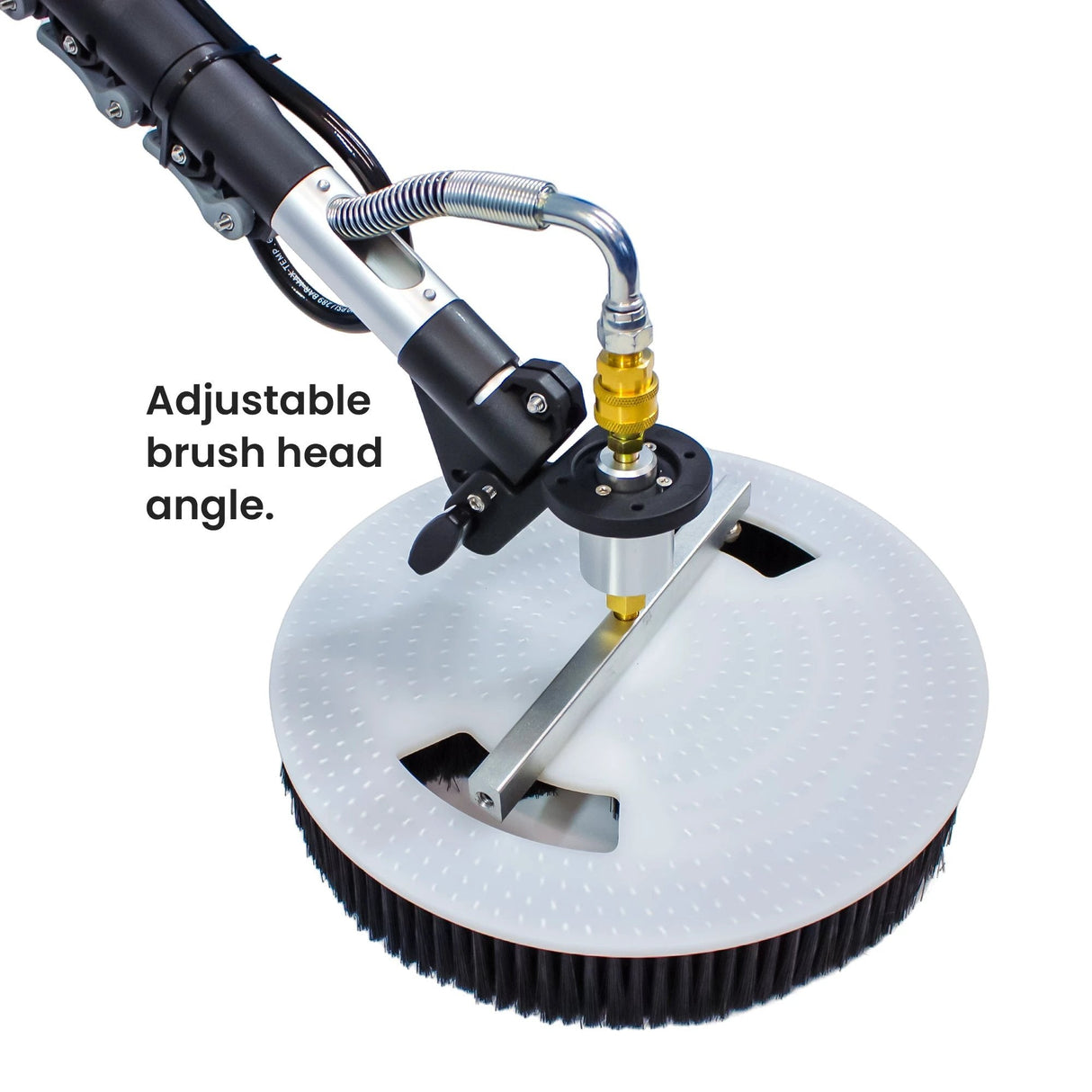 Aquaspray Rotary Solar Panel/Roof Cleaning Brush With 18ft Telescopic Lance - Armstrong Cheshire