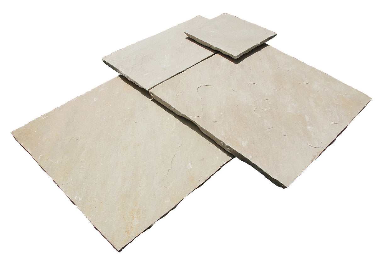 Arley Mint Sandstone Natural Stone Paving Project Pack 15.25m2 - Armstrong Cheshire