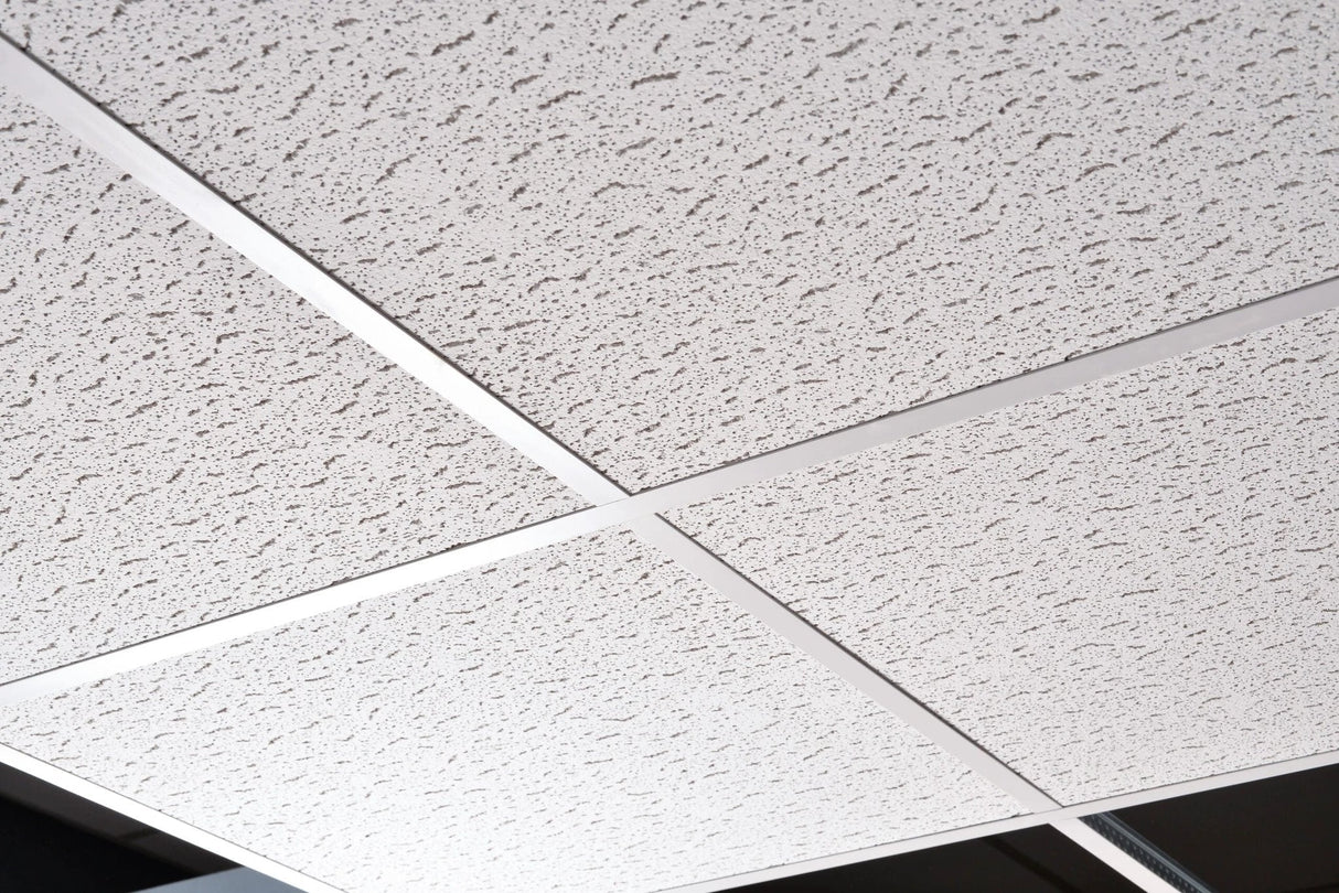 Armstrong Tatra Fissured Ceiling Tile 600mm x 600mm Tegular Edge 15mm (5.76m2) - Armstrong Cheshire