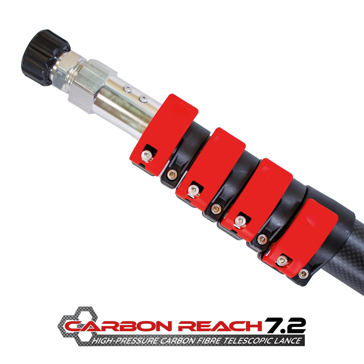 Carbon Reach 7.2 Metre Telescopic Carbon Fibre Lance - Armstrong Cheshire