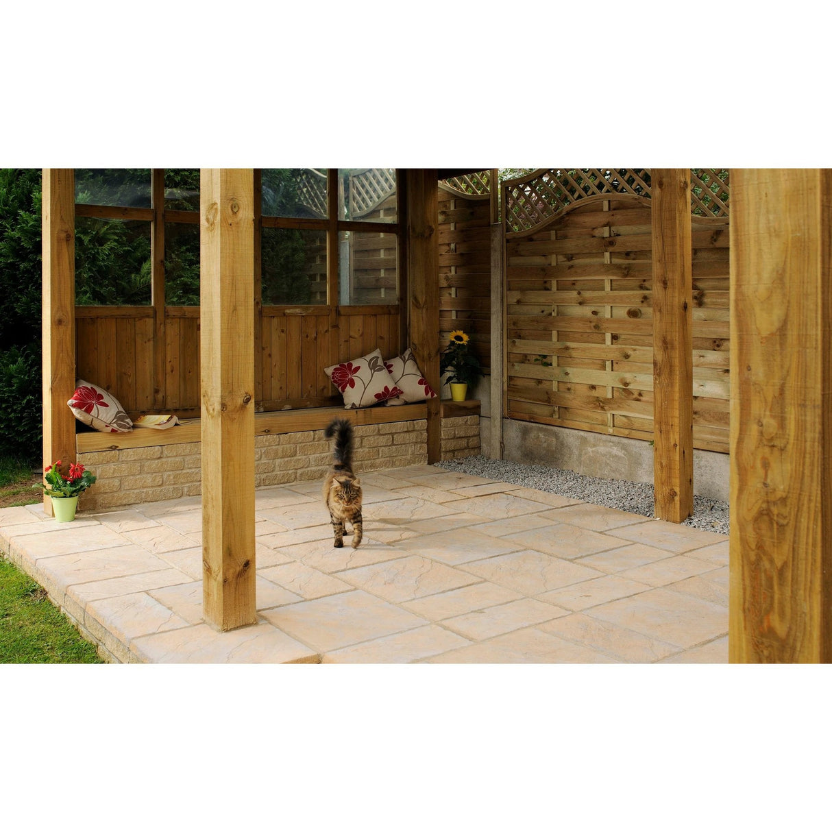 Chalice Patio Paving Slabs - Armstrong Cheshire