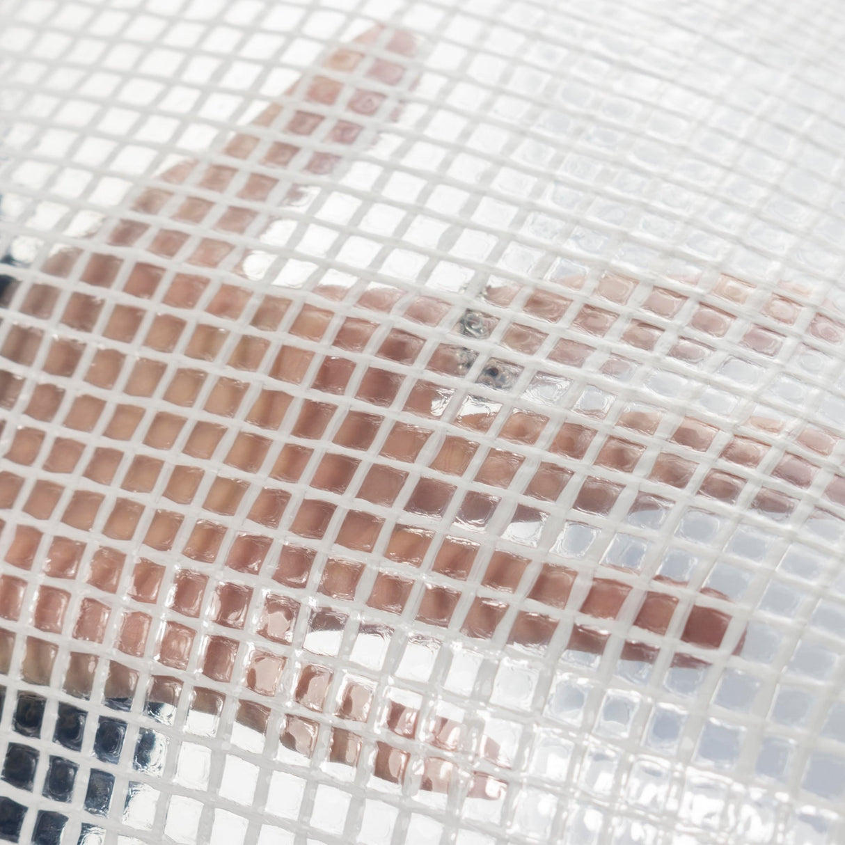 Clear M-Grade Tarpaulin with 10m of 6mm Bungee Rope and 10 x Screw Type Tarp Clips