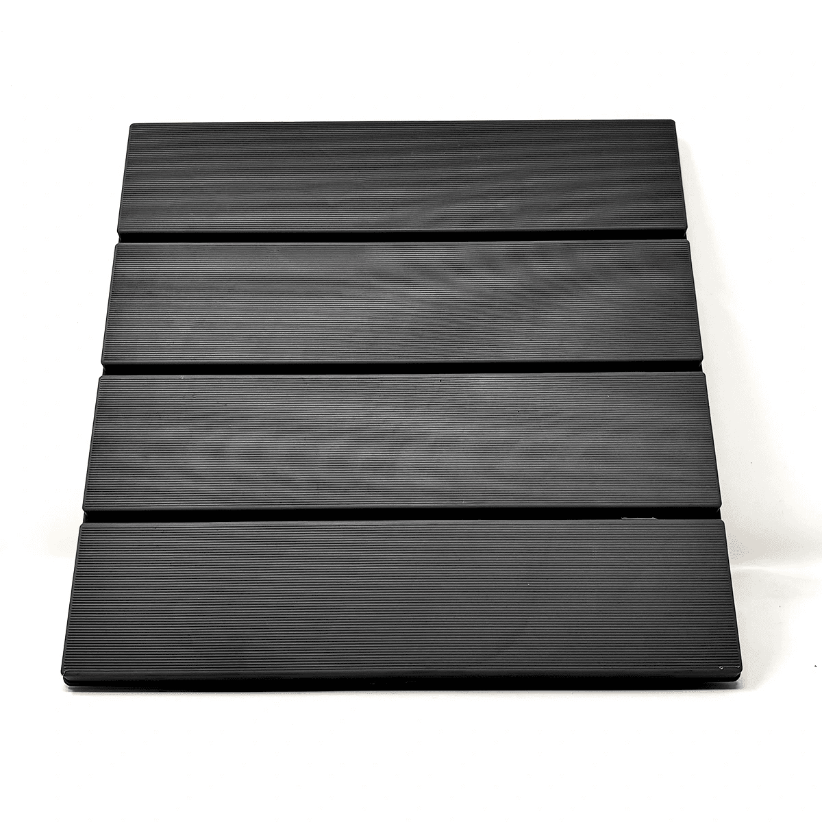 Decki Push-Fit Decking Tiles 4 Pack Seamless Grids Compatible For Decks Patios Gyms Sheds Slip-Resistant - Armstrong Cheshire