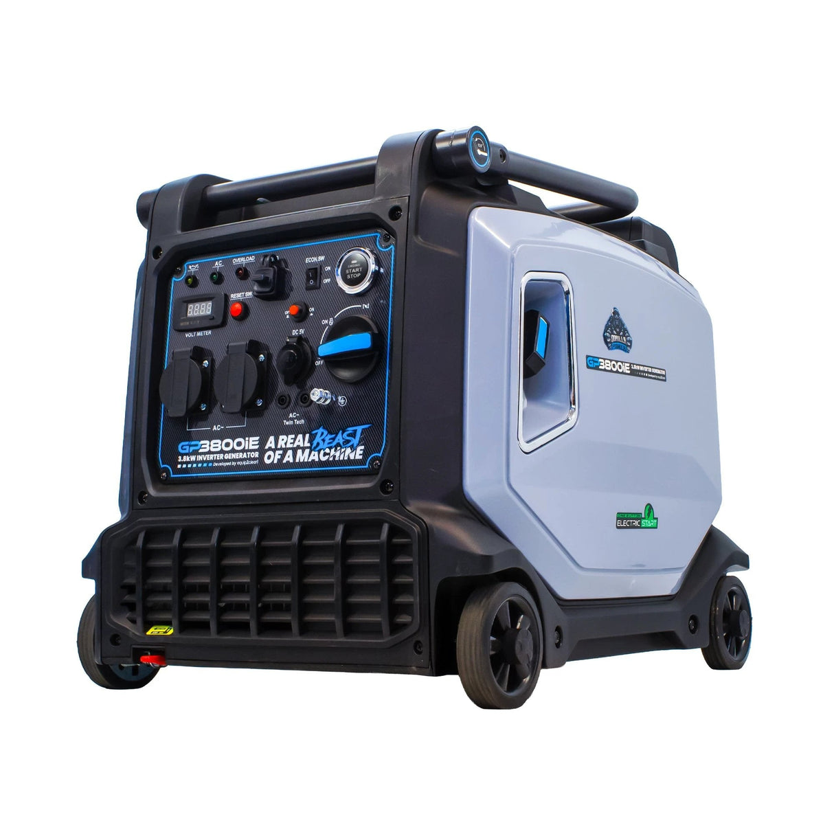 Gorilla Power 3800W Inverter Suitcase Generator with Electric Start - GP3800iE – Reliable Power On-The-Go - Armstrong Cheshire