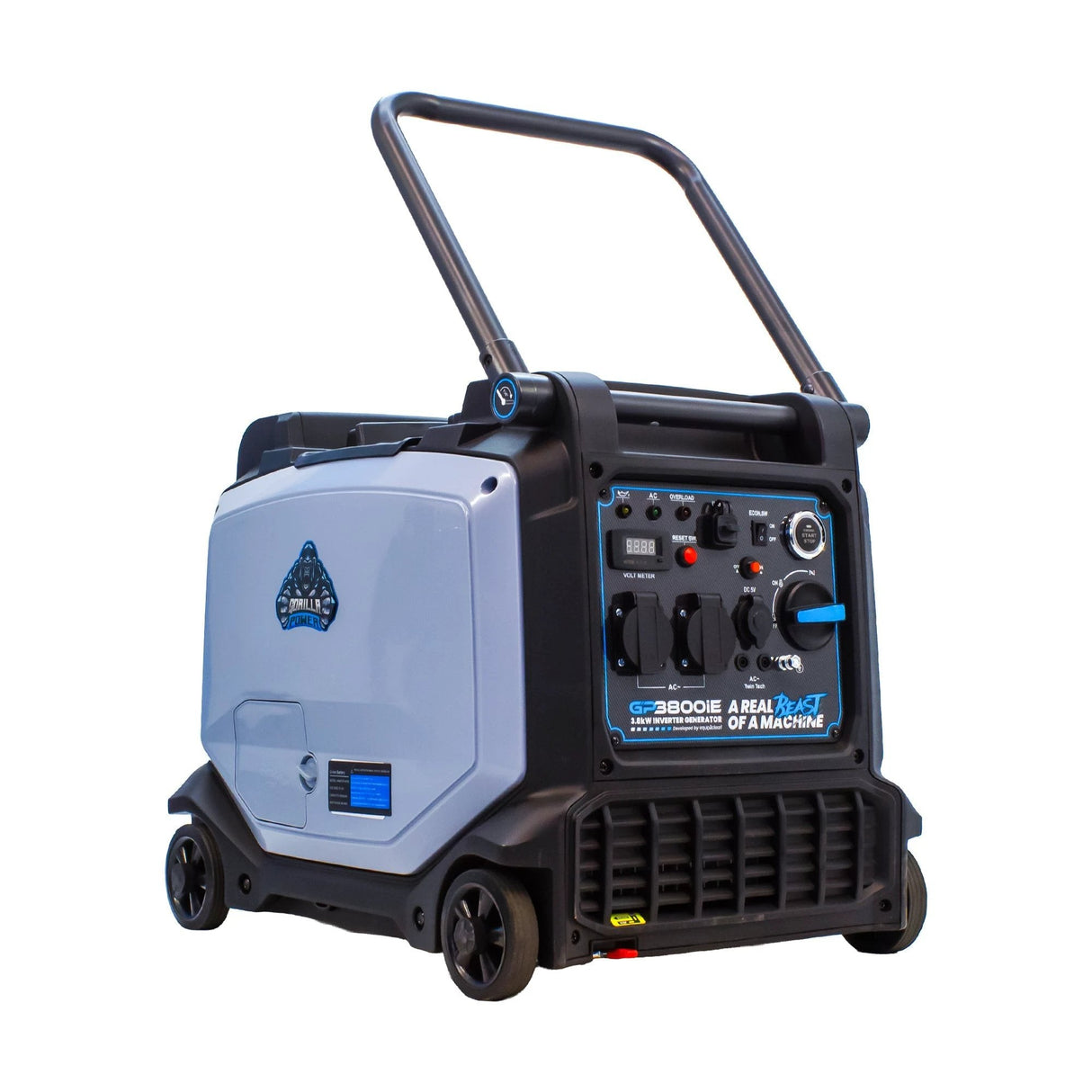 Gorilla Power 3800W Inverter Suitcase Generator with Electric Start - GP3800iE – Reliable Power On-The-Go - Armstrong Cheshire