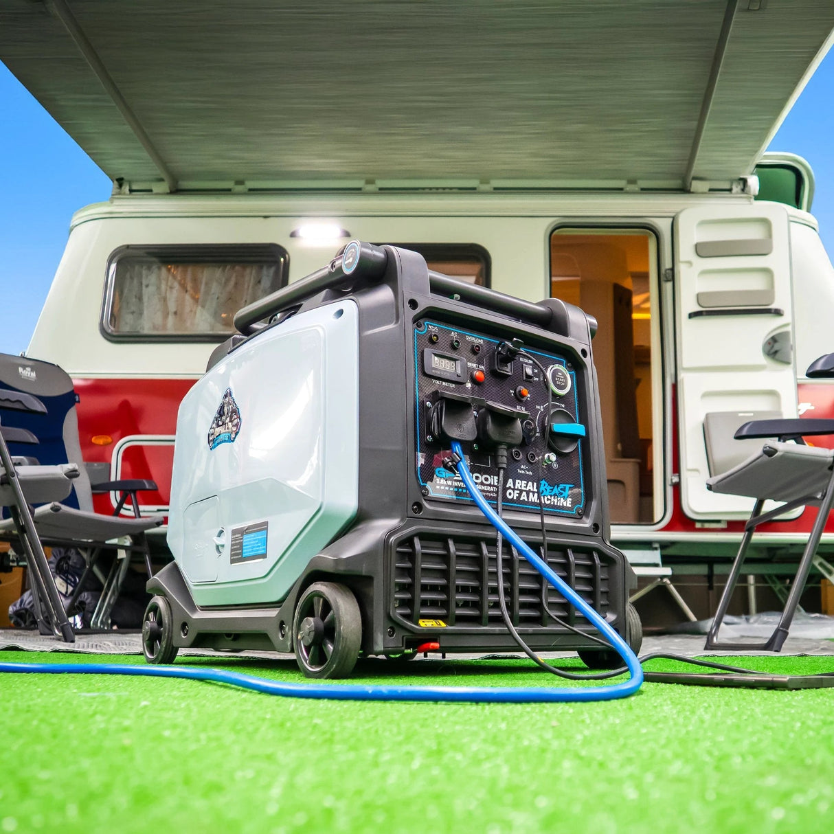 Gorilla Power 3800W Inverter Suitcase Generator with Electric Start - GP3800iE – Reliable Power On-The-Go - Armstrong Cheshire