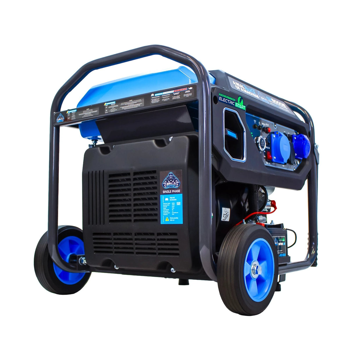 Gorilla Power 8000W Inverter Open Frame Generator with Electric Start - GP8000iE – High Performance & Fuel Efficient - Armstrong Cheshire