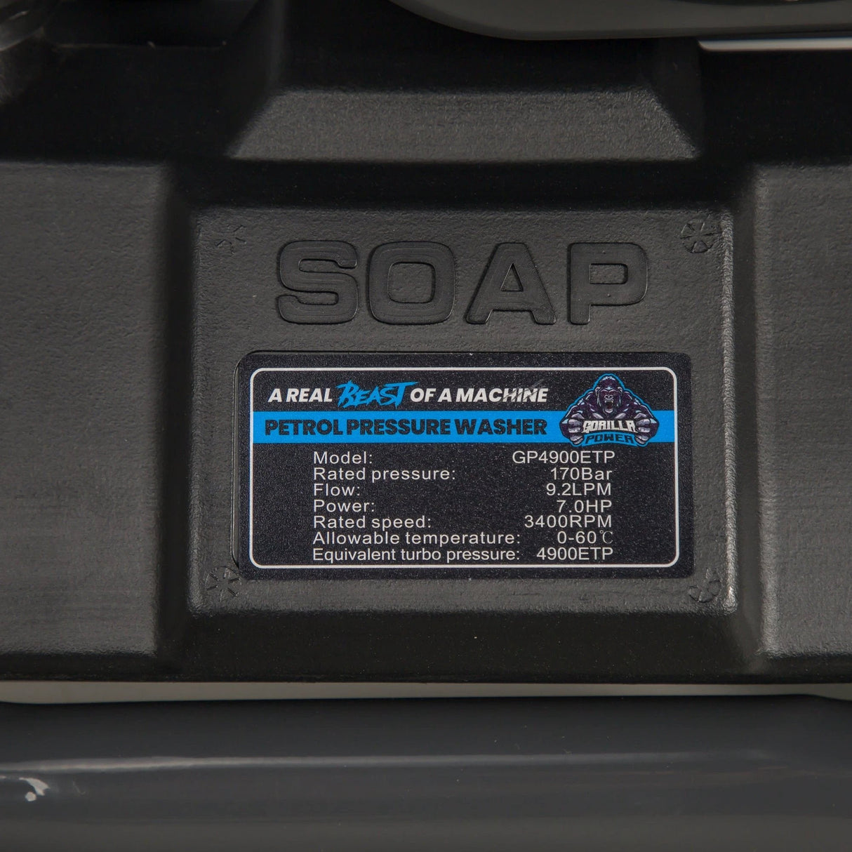 Gorilla Power GP4900ETP Petrol Pressure Washer - Armstrong Cheshire