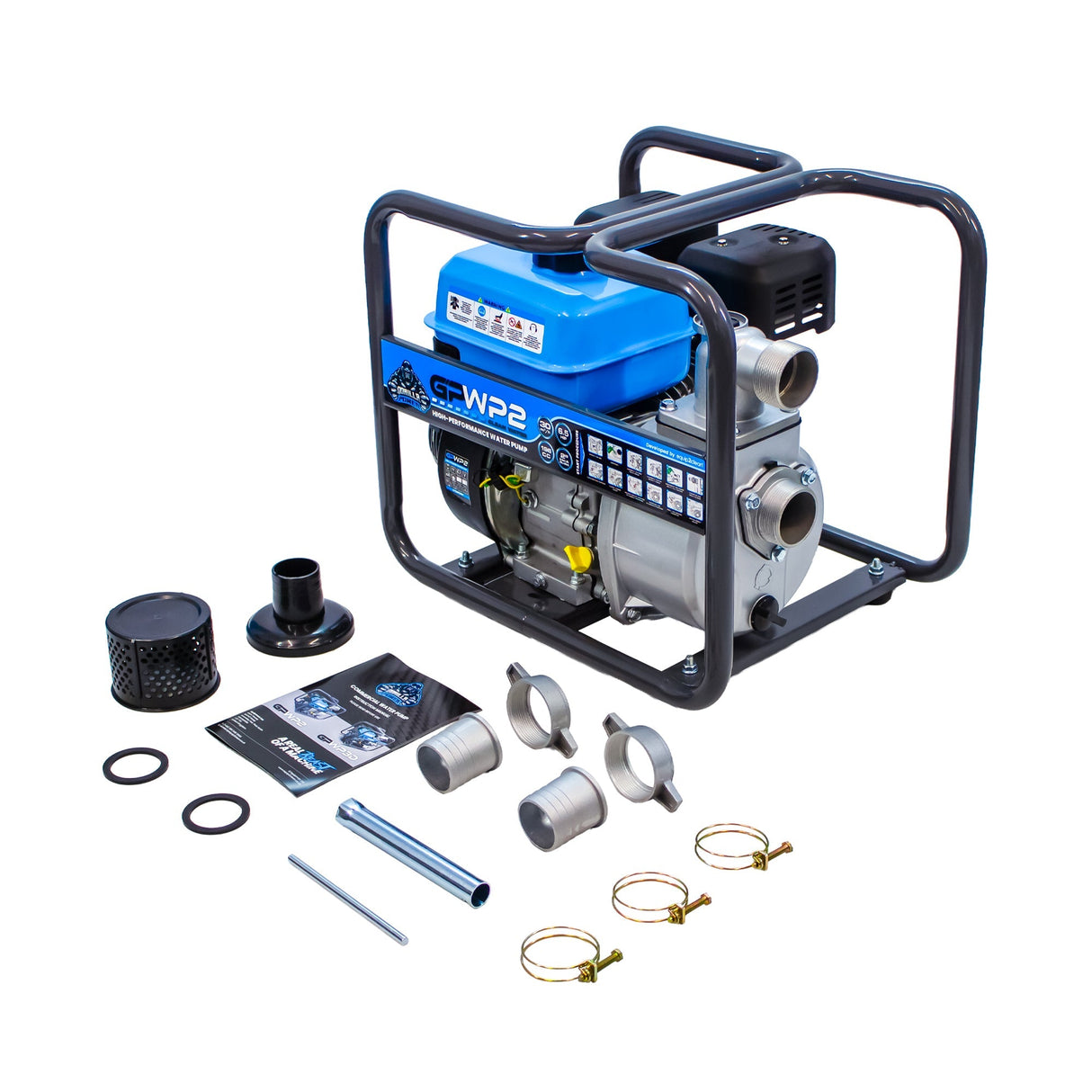 Gorilla Power GPWP2 2" Water Pump – Clean & Dirty up to 4mm - Armstrong Cheshire