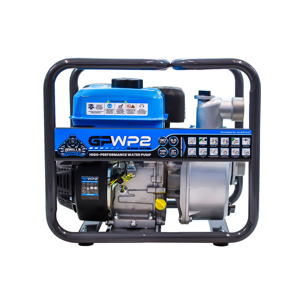 Gorilla Power GPWP2 2" Water Pump – Clean & Dirty up to 4mm - Armstrong Cheshire