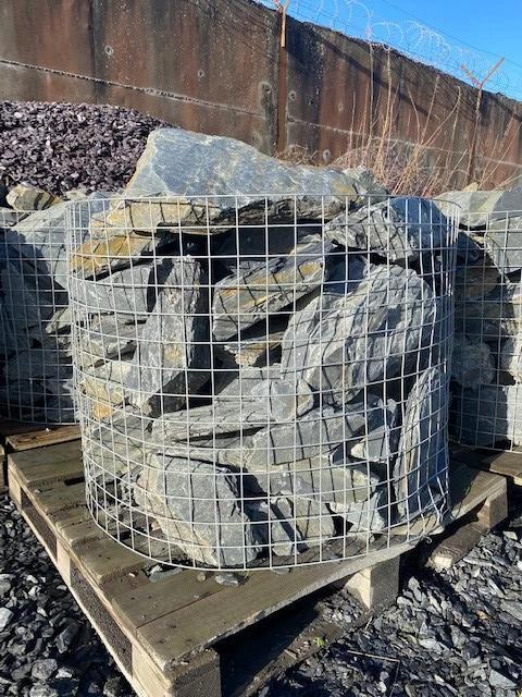 Graphite Grey Slate Rockery 150-450mm (Full Crate) - Armstrong Cheshire