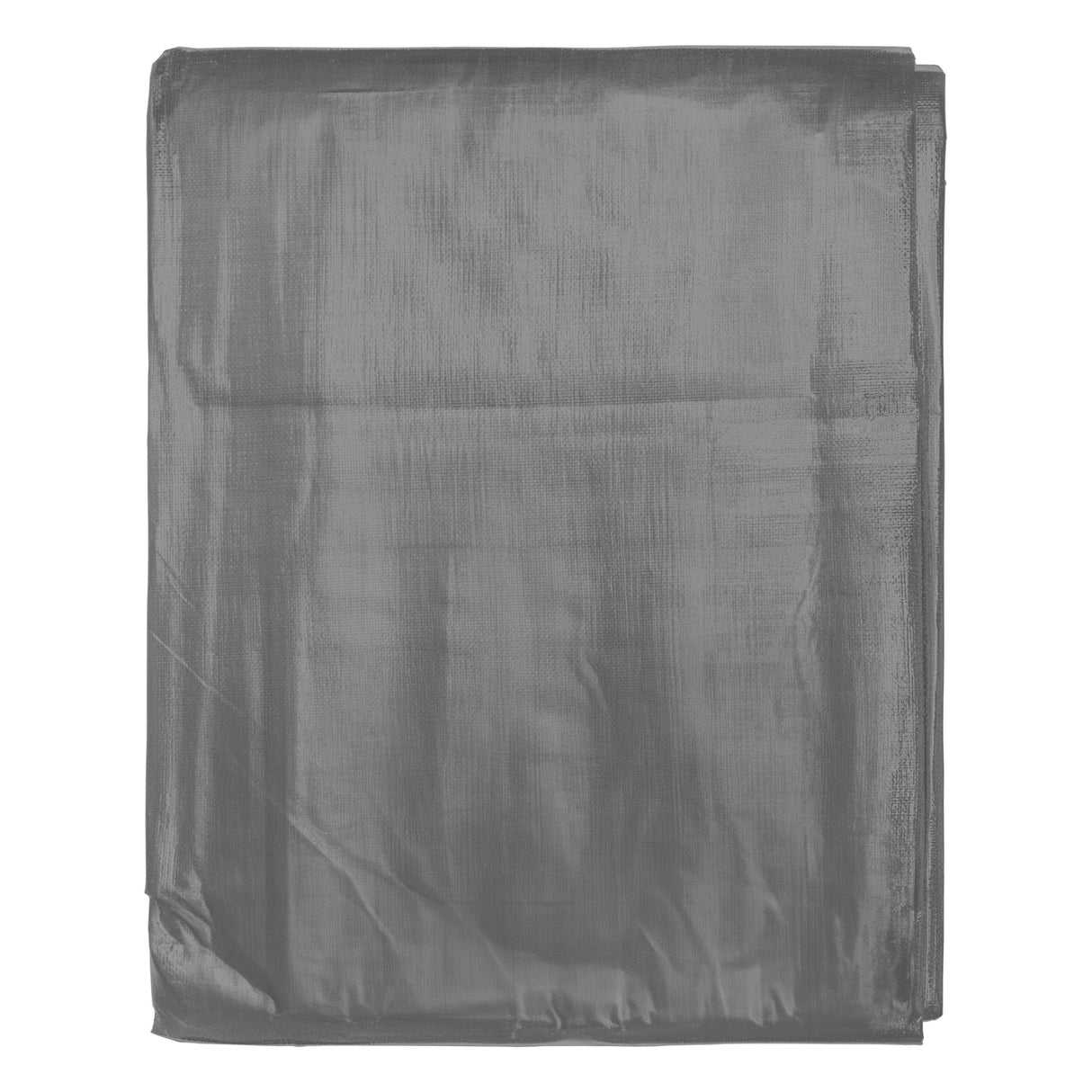 Grey L-Grade Tarpaulin with 10m of 6mm Bungee Rope and 10 x Screw Type Tarp Clips
