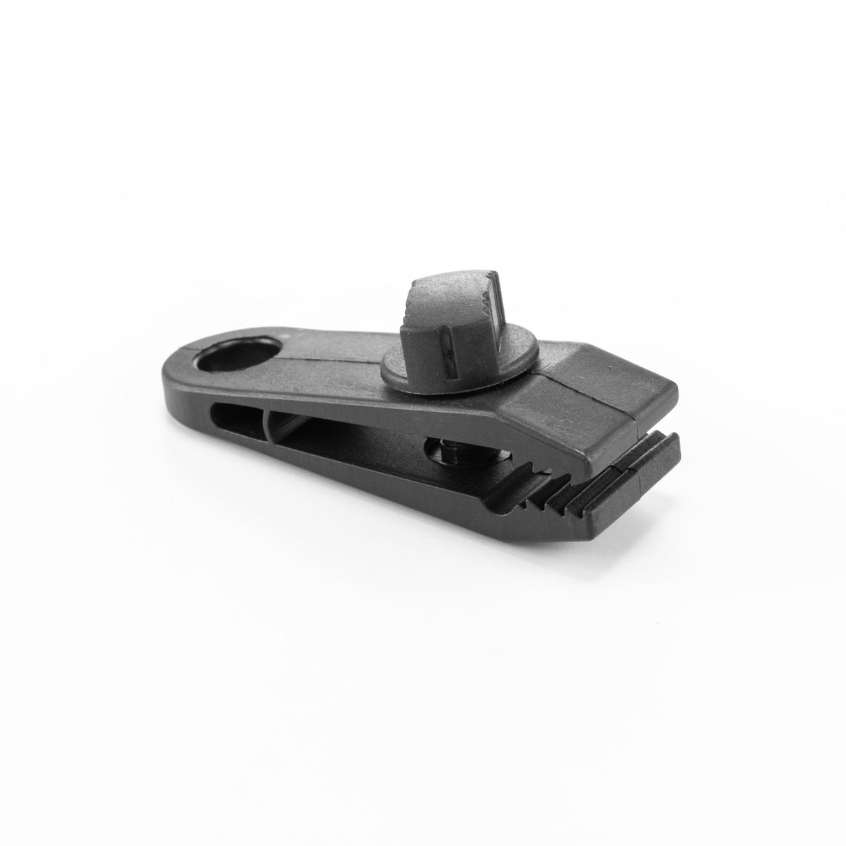 Grey L-Grade Tarpaulin with 10m of 6mm Bungee Rope and 10 x Screw Type Tarp Clips