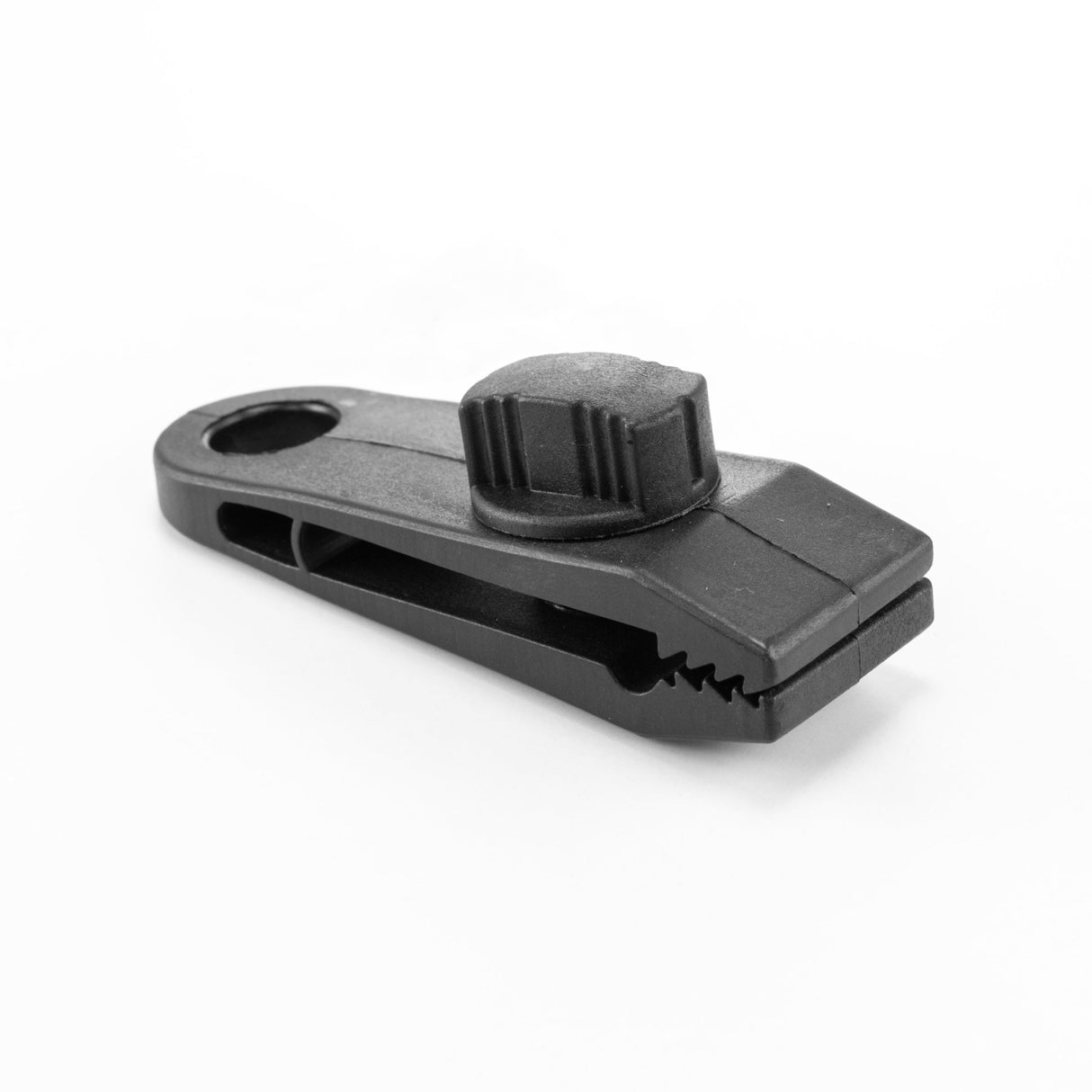 Grey L-Grade Tarpaulin with 10m of 6mm Bungee Rope and 10 x Screw Type Tarp Clips