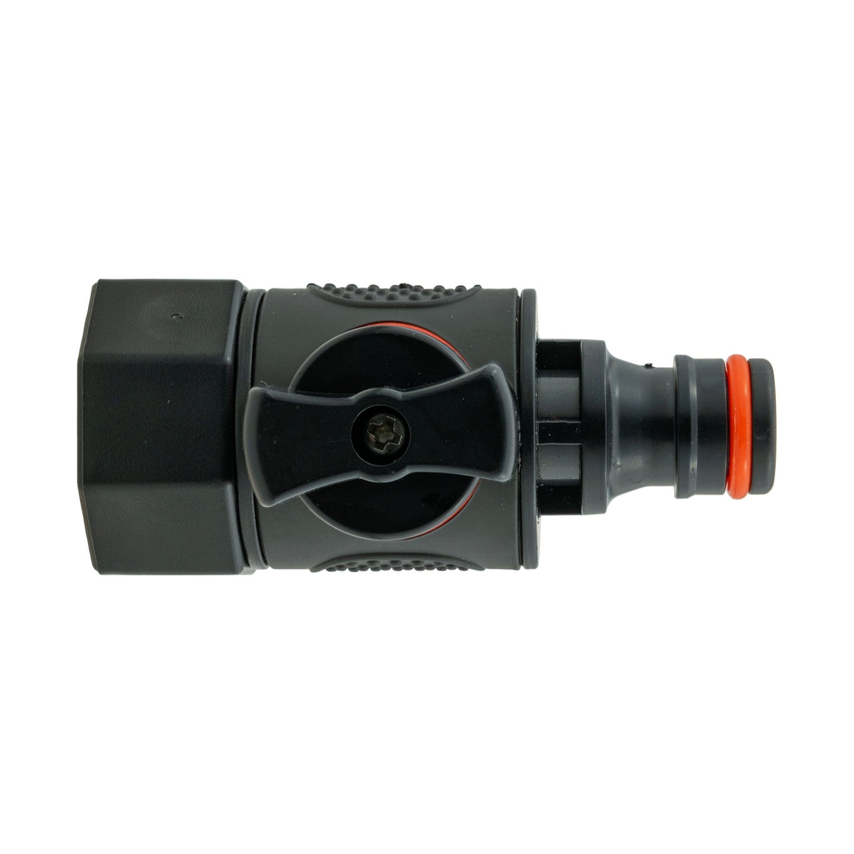 IBC 2” S60X6 Cap with BSPF Thread-Quick Connect Male Valve and Hose Connector 3/4" BSPM - Armstrong Cheshire