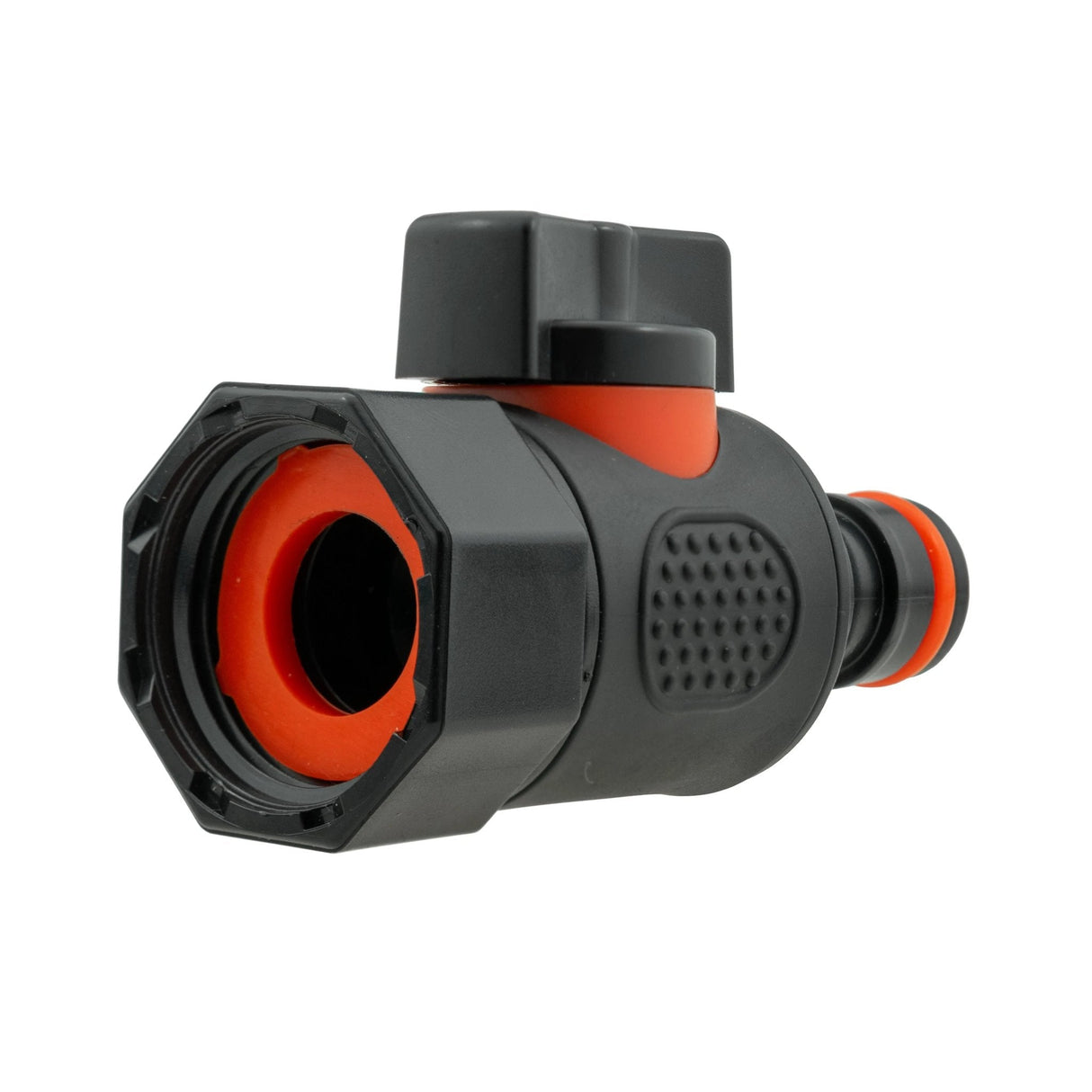 IBC 2” S60X6 Cap with BSPF Thread-Quick Connect Male Valve and Hose Connector 3/4" BSPM - Armstrong Cheshire