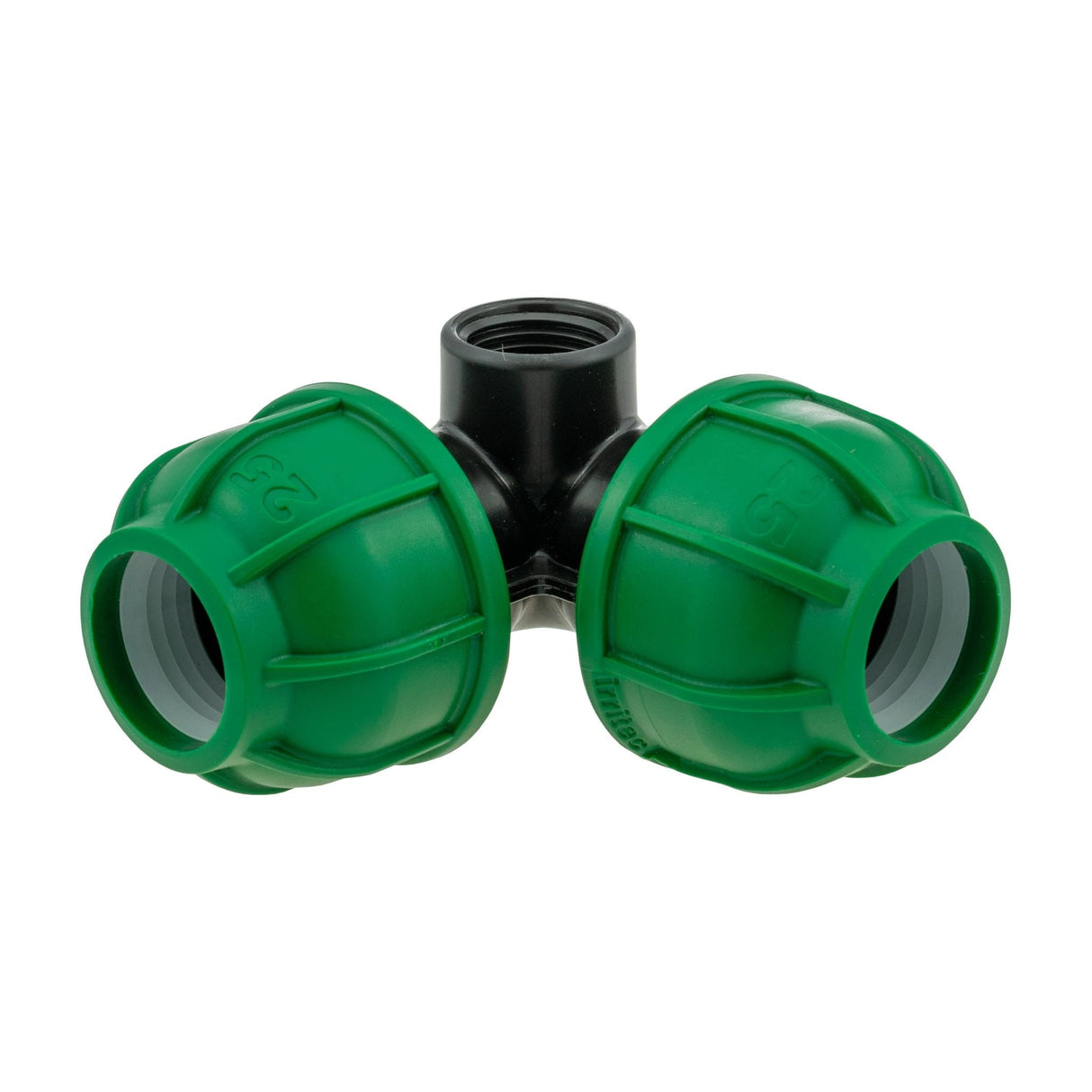 IBC 2” S60X6 Cap with MDPE Elbow Tee 25mm - Armstrong Cheshire