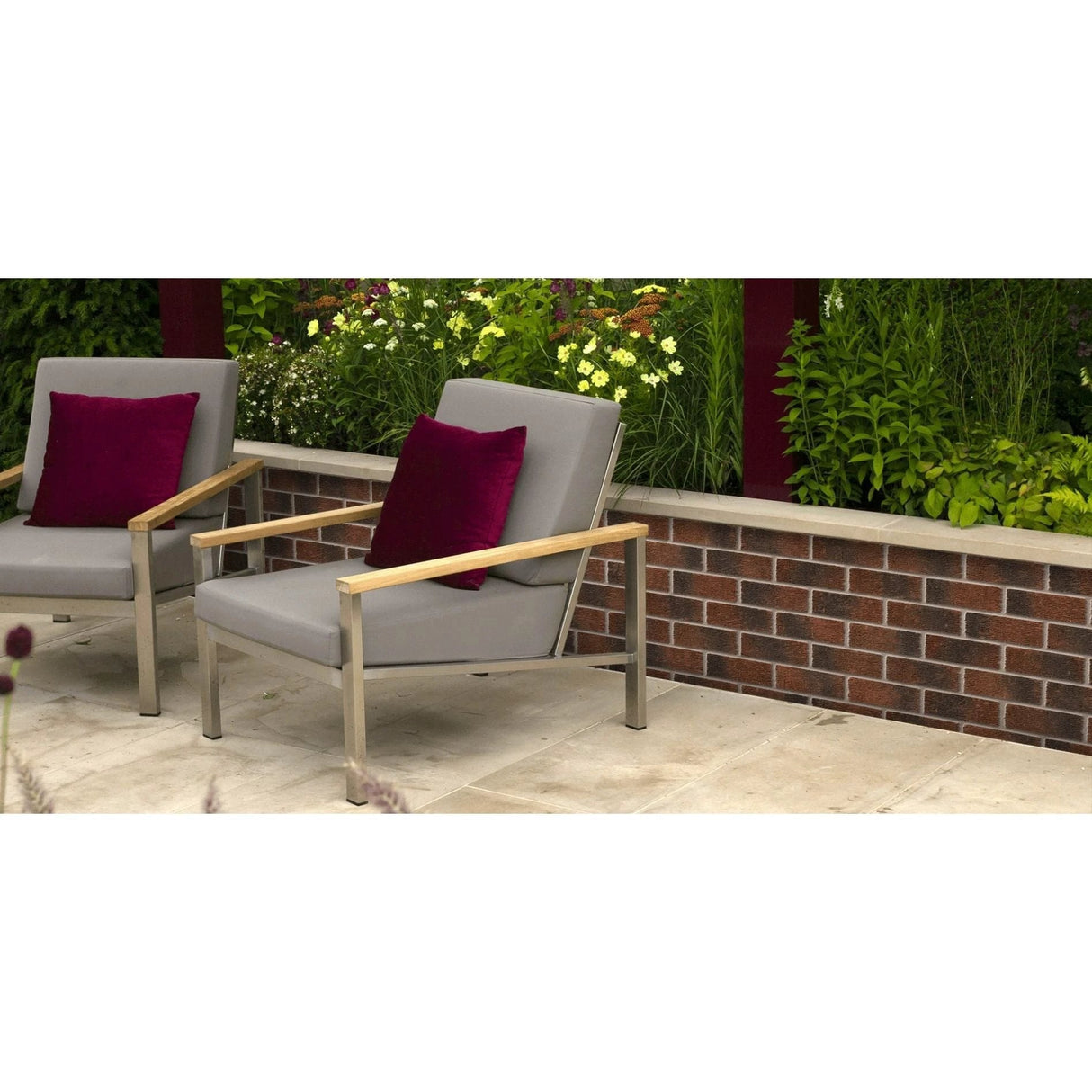 Ibstock Anglian Ruskin Multi Brick 73mm - Armstrong Cheshire