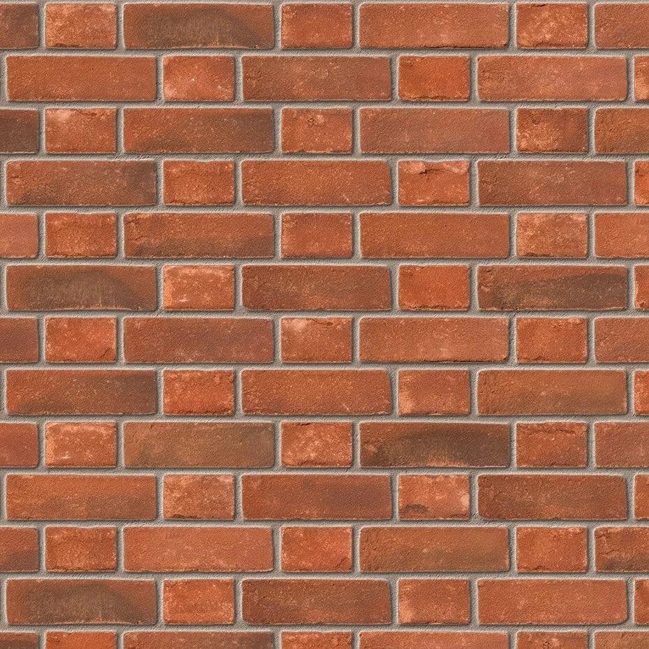Ibstock Audley Red Mix Stock Brick 65mm Pack of 500 - Armstrong Cheshire