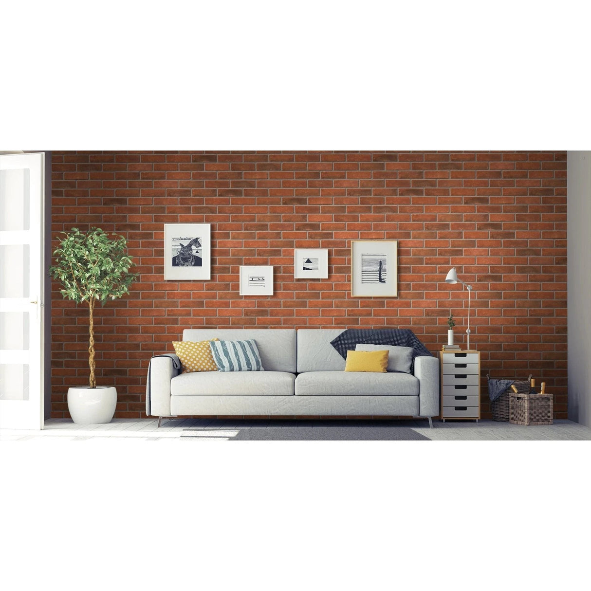 Ibstock Audley Red Mix Stock Brick 65mm Pack of 500 - Armstrong Cheshire