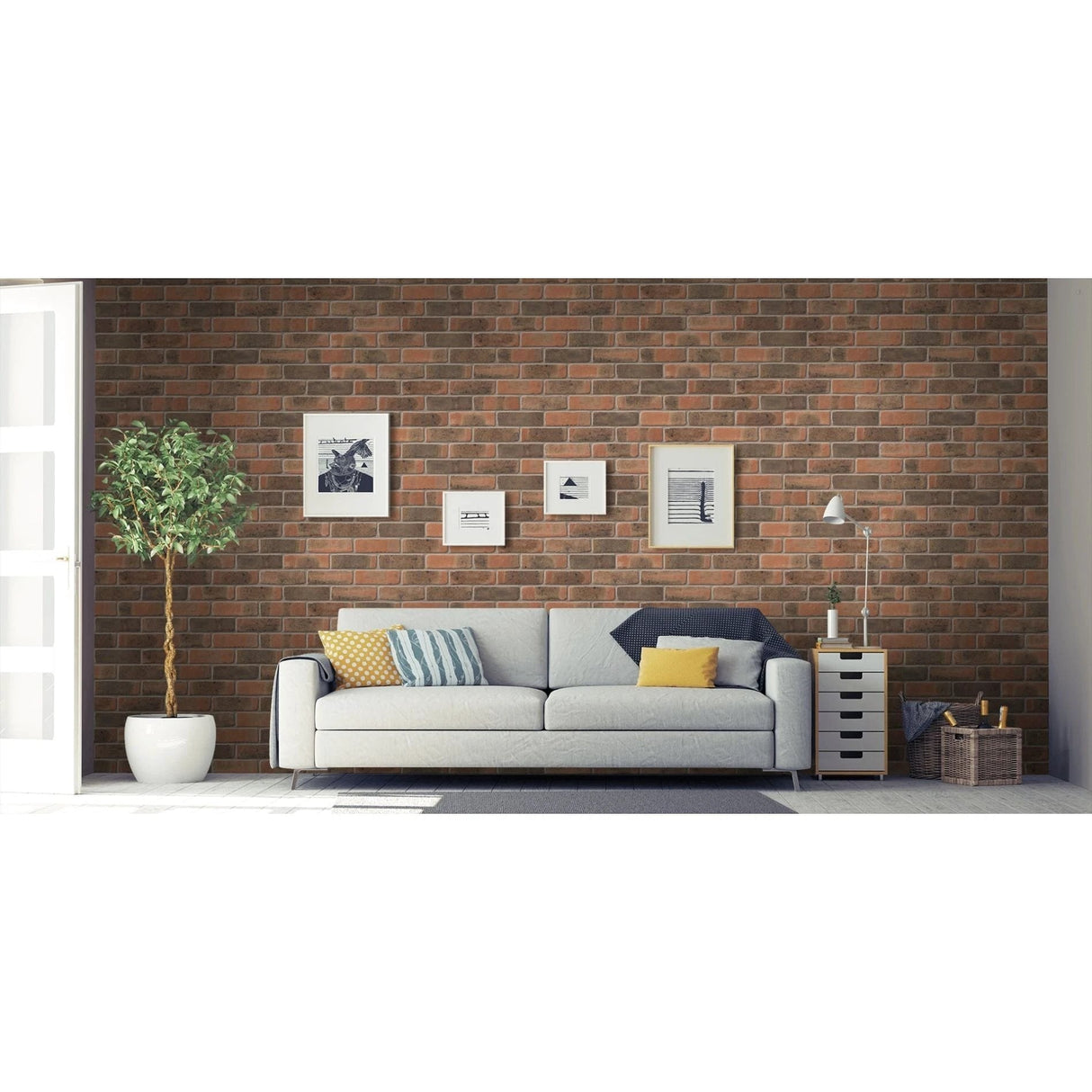 Ibstock Bexhill Dark Brick 65mm Pack of 501 - Armstrong Cheshire
